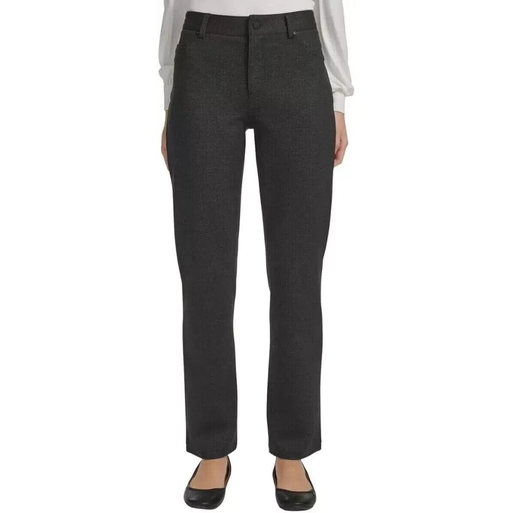 DKNY Ladies' Straight Leg Ponte Pant - Picture 1 of 6